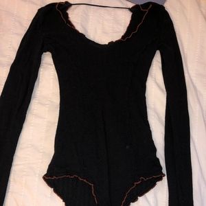 Free People Thong Bodysuit